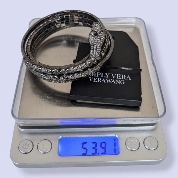 Simply Vera Vera Wang Dark Snake Coil Bracelet - Picture 9 of 9